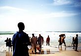 Minister besuchen Überschwemmungsgebiete in Afrika