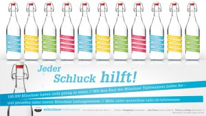 Münchener Leitungswasser, Tafelwasser, Serviceplan, Münchener Tafel